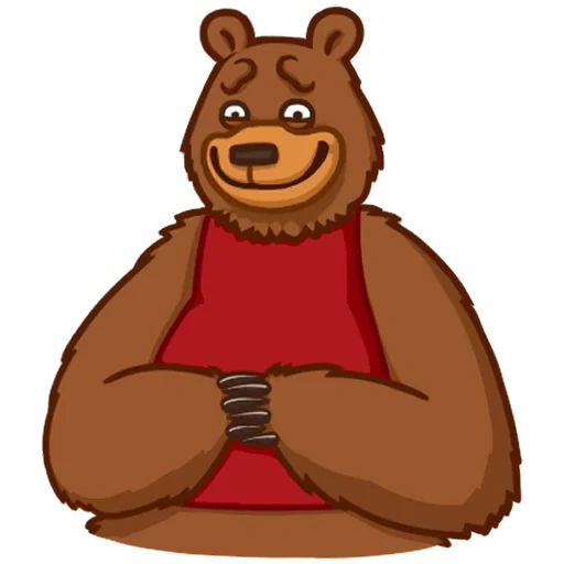 oso, bear mikhail, pequeño oso, dibujo del boceto
