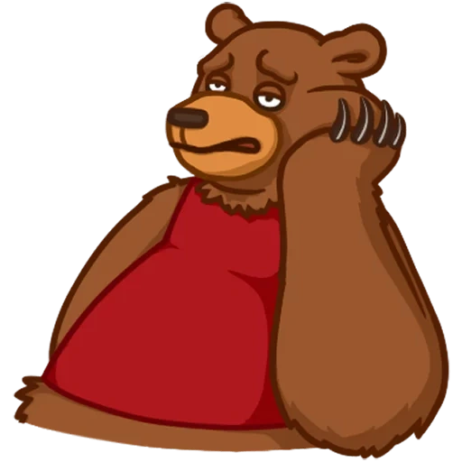 bear, great ustyug, bear drawing, bear bear, bear illustration