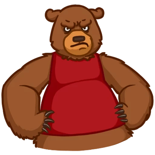 oso, boceto, bear mikhail, pequeño oso, bear mikhail portapec