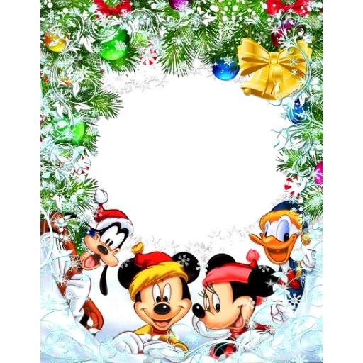 new year's frame, mickey mouse christmas, new year's frames of children, new year's frame, disney characters