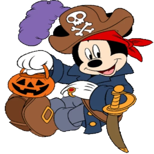 mickey la souris, mickey pirates, mickey mouse pirate, cowboy mickey mouse, mickey mouse halloween