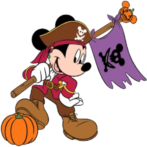 víspera de todos los santos, mickey mouse, piratas de mickey, pirata de mickey mouse, héroes de mickey mouse