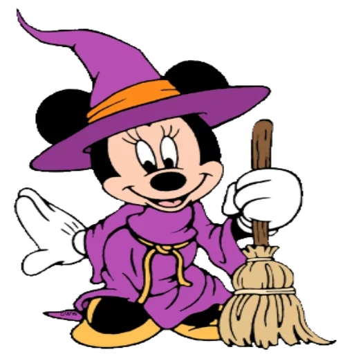 minnie mouse, mickey la souris, disney halloween, minnie mouse witch, the walt disney company