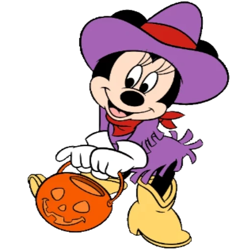 disney halloween, bruja de minnie mouse, disney mickey mouse, halloween de mickey mouse, los personajes de mickey mouse