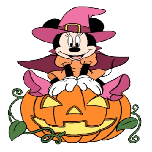 minnie mouse, disney halloween, dessins halloween, mickey mouse halloween, heroes disney halloween