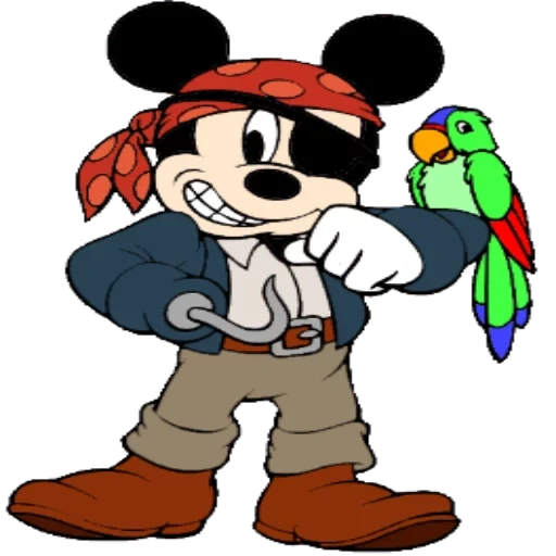 mickey la souris, mickey pirates, mickey mouse pirate, heroes mickey mouse, mickey mouse disney