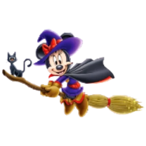 víspera de todos los santos, mickey mouse, mickey mouse minnie, bruja de minnie mouse, halloween de mickey mouse