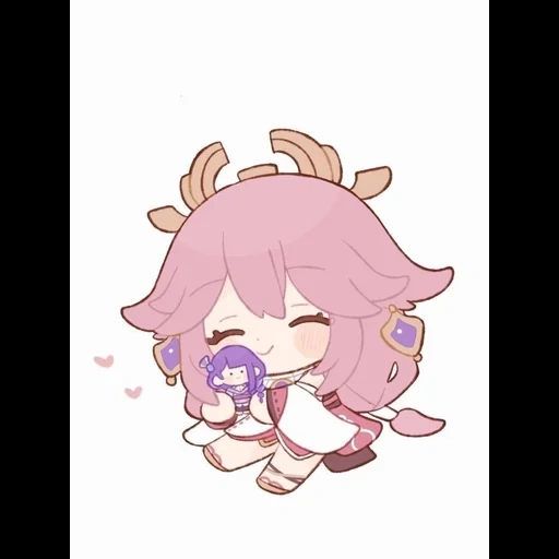 chibi, chibi mignon, personnages de chibi, bélarus mogilev, honkai impact chibi sakura