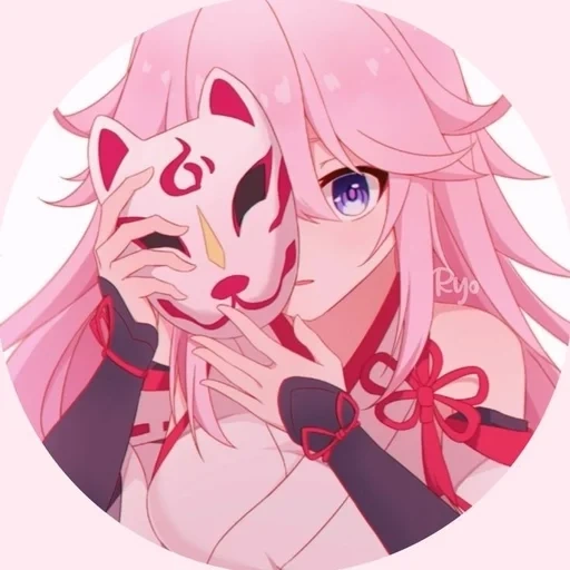 anime alguns, menina anime, alguma arte de anime, o anime é lindo, anime pink fox