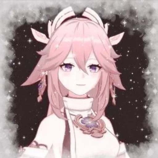 yae miko, арты аниме, аниме милые, персонажи аниме, yae sakura houkai