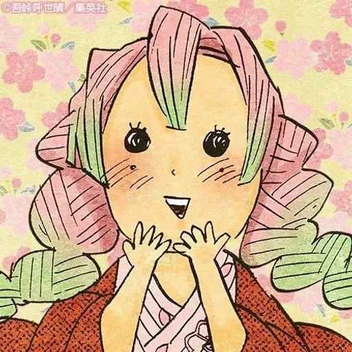 anime lindo, sakura haruno, dibujos de anime, mitsuri kanroji, anime lindos dibujos