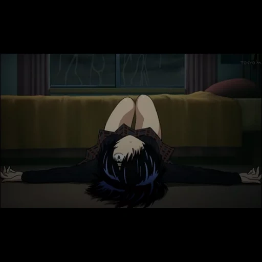 imagen, complejo sankaku, nazo no kanojo x, misteriosa chica x anime, momentos de dios sin hogar de anime