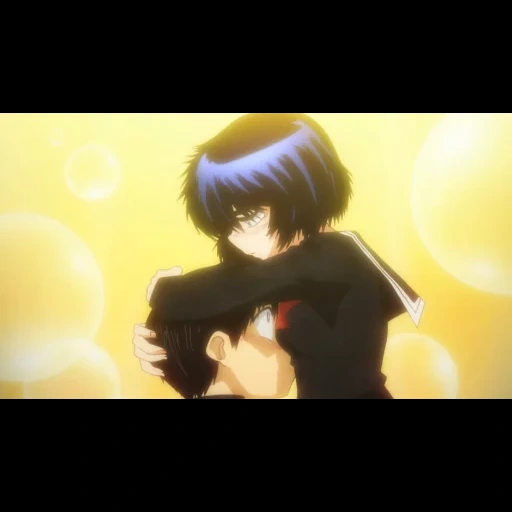 mikoto urabe, mysterious girl, nazo no kanojo x anime, nazo no kanojo x season 1, mikoto urabe akira tsubaki