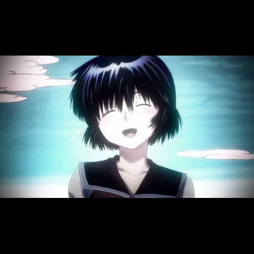 mikoto urabe, anime mädchen, anime charaktere, nazo no kanojo x, mysteriöses mädchen x 7 folge