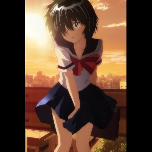 mikoto urabe, gadis anime, gadis anime, anime adalah gadis misterius, gadis misterius x nazo no kanojo x