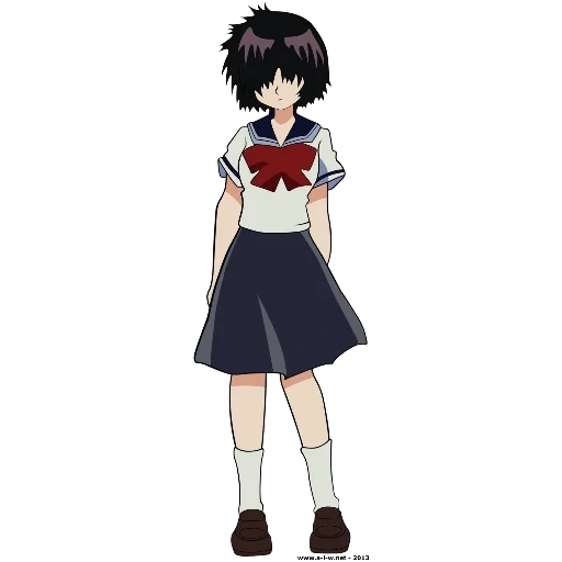 ayuko oka, aiko tachiban, personajes de anime, anime de yoko hikasa, misaki puede crecimiento completo