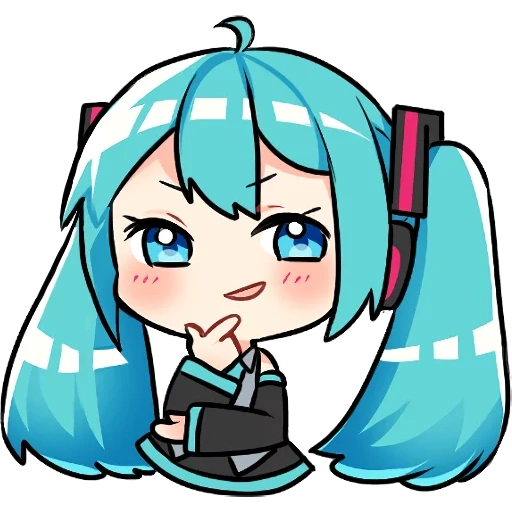 sanqu chibi, o primeiro som é lindo, três bancos de som inicial chibi, chibi hajinmeku, miku hatsune watsap