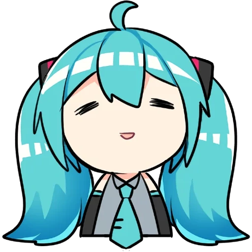 miku, o primeiro som é lindo, três bancos de som inicial chibi, chibi hajinmeku, miku hatsune watsap