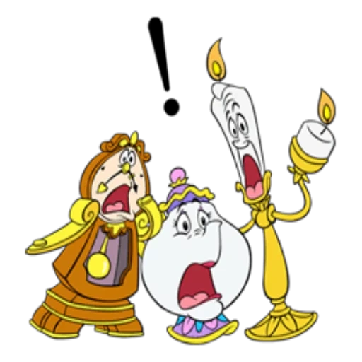 beauty and the beast, beauty beast hero, cartoon cartoon beast beast, mostro di bellezza lumiel coxward, mostro di bellezza lumiel cogsworth