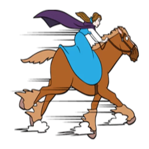horse, a rider, cowboy horse cartoon, cartoon horse rider, klipat hero mulan horse