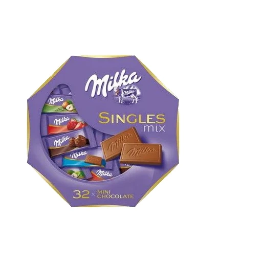 milcha, schokoladenmilcha, milka süßigkeiten, ein satz süßigkeiten milcha, milka chocolate sortiert