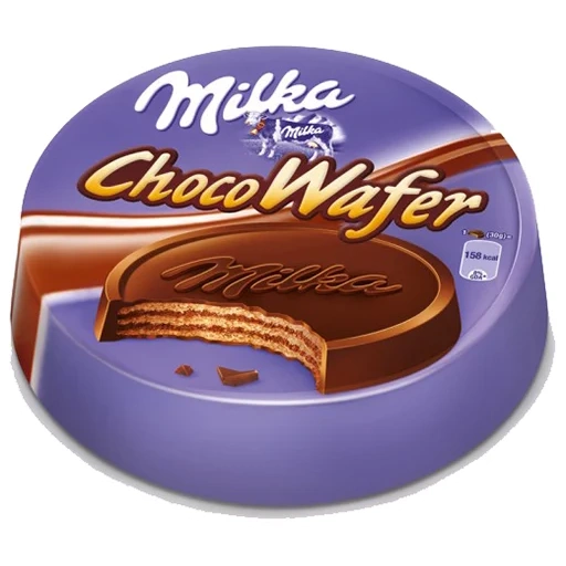 milka choco, milka waffley, milka de chocolate, milka waffley 30 gr, oblea de leche chocolate