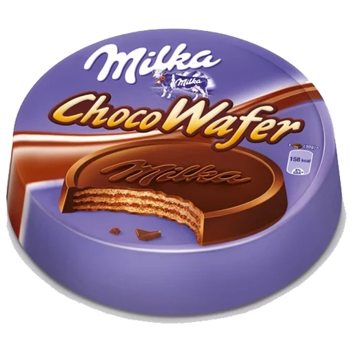 milka choco, gaufres au lait, lait au chocolat, gaufres au lait 30g, milka choco wafer