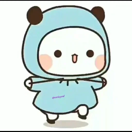 cute, clipart, chibi cute, the drawings are cute, panda is a sweet drawing