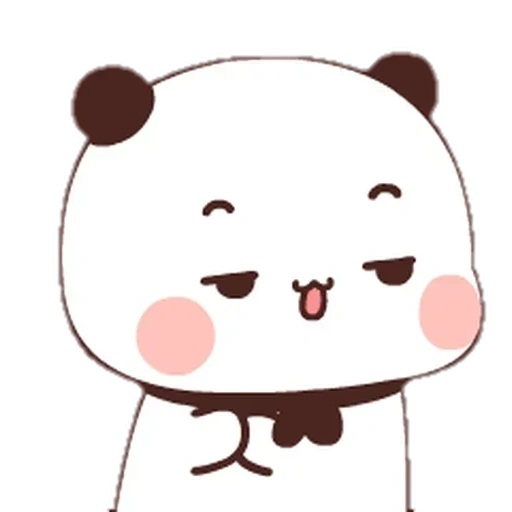 kawaii, ours, clipart, les dessins sont mignons, le panda est un dessin doux