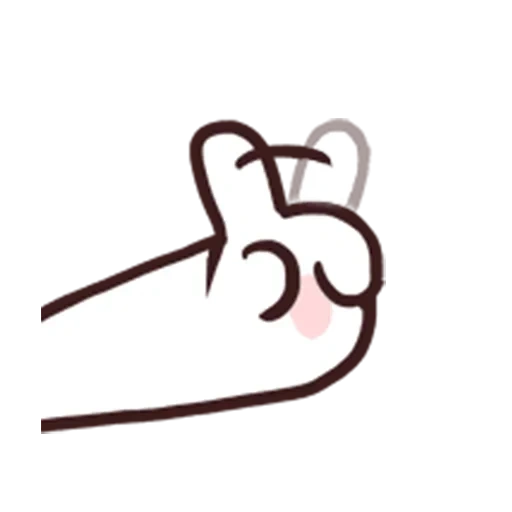 палец, логотип, иконка палец, большой палец, логотип кролик