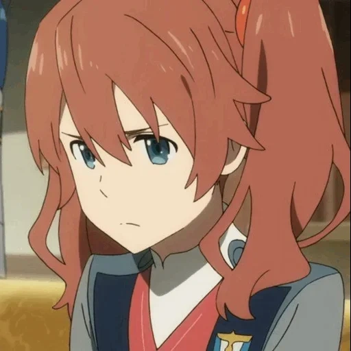 miku franks, menina anime, personagem de anime, querida em franks, darling in the franxx