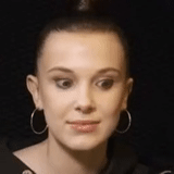 the girl, millie bobby brown, winona ryder 2020, millie bobby brown glatze, millie bobby brown ohne make-up