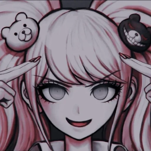 джунко, junko enoshima, danganronpa junko, danganronpa v3 killing harmony, danganronpa trigger happy havoc