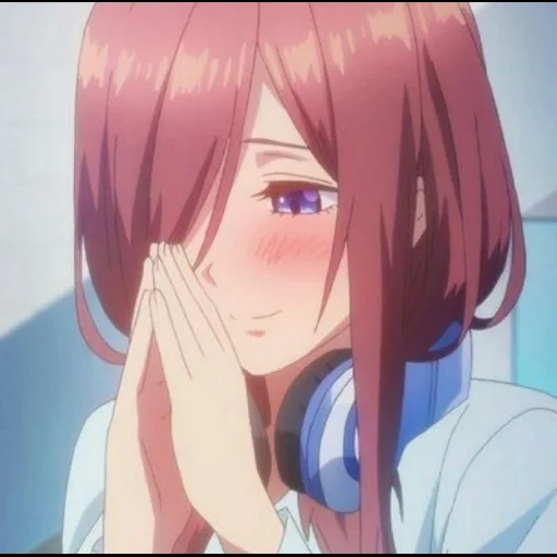 gotoubun, накано мику, toubun no hanayome, gotoubun no hanayome, 5-toubun no hanayome 2 сезон