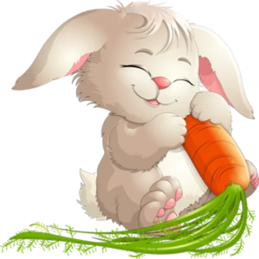 bunny drawing, clipart bunny, bunny clipart, bunny carrot, beautiful postcard of a man just so mood