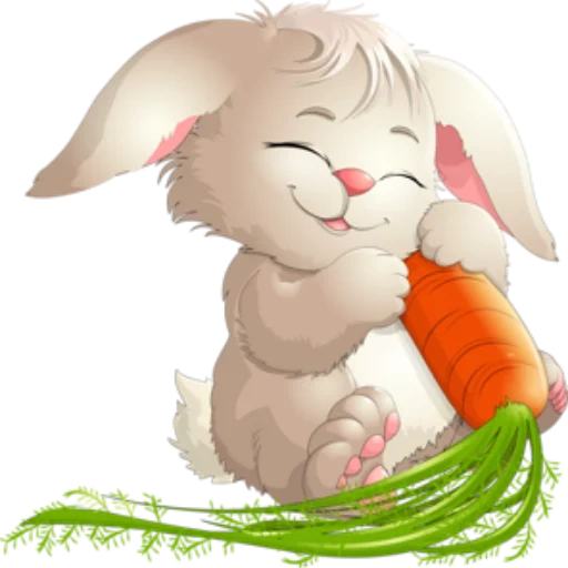 gambar kelinci, clipart bunny, bunny clipart, wortel kelinci, kartu pos seorang pria yang indah begitu saja