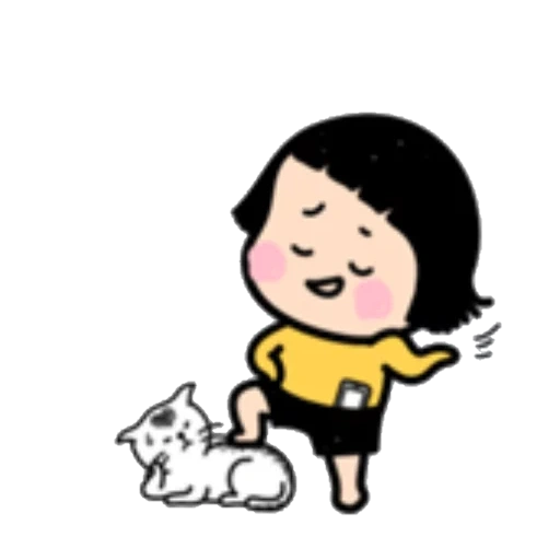 cat, merci mime, cute cartoon, mim animation, mim _mimms_ drain