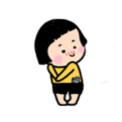 asian, merci mime, cute cartoon, kawaii drawings, kavai stickers