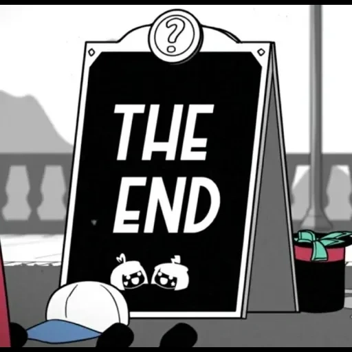 juego, theend, fin del icono, theend disney, cubierta pública de lucha en el evangelio