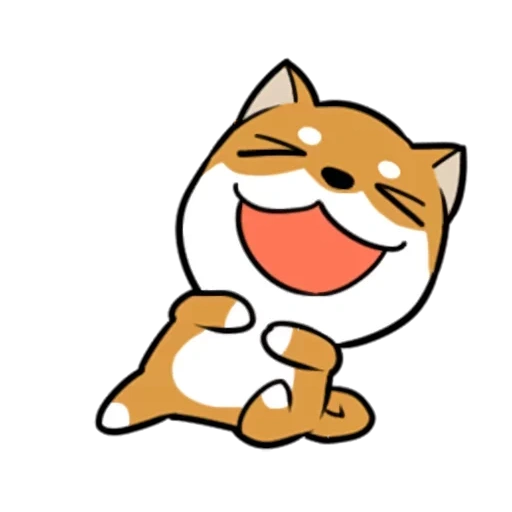 zorro, gato, shiba inu, shiba inu, mascotas