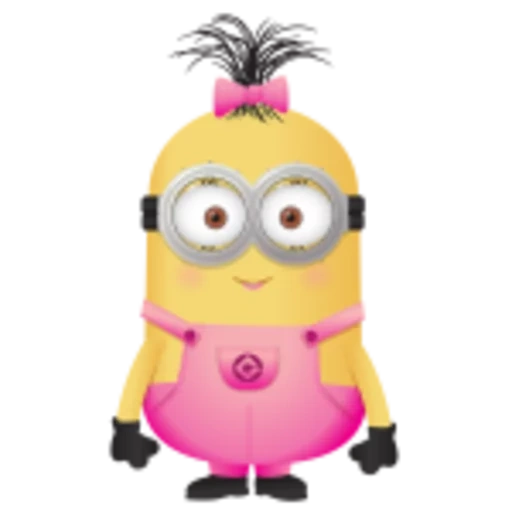 minions, ugly minions, the characters of the minions, minions are pink background, ugly girls minions