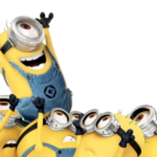 sbire, groupe minions, banane sbire, les sbires laids, minions ridicules