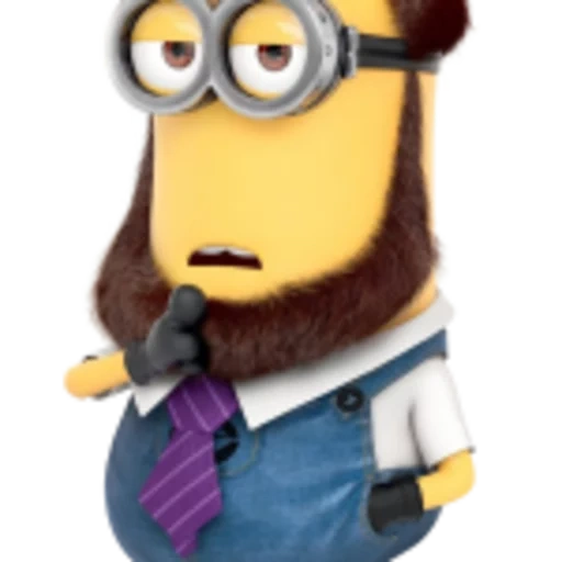 minion, mignon bob, brutti servi, i personaggi dei servitori, personaggi di servitori con occhiali