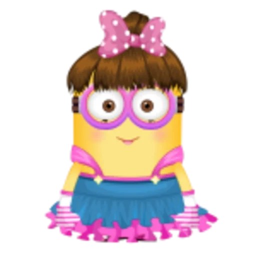 secuaces, minions heroes, minion rosa, mignon girl, minions de niñas feas