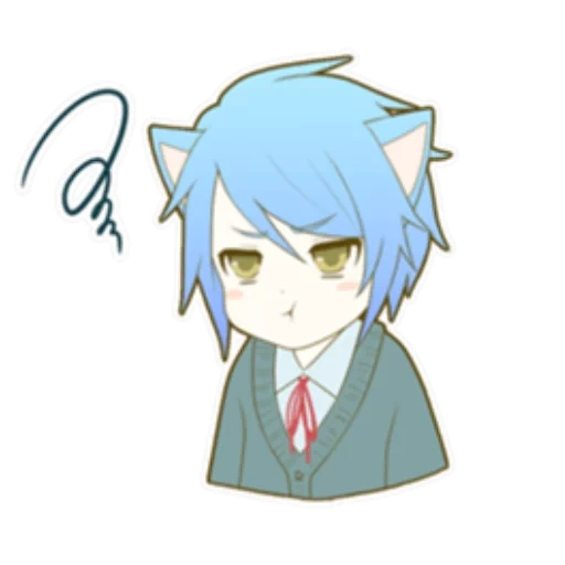 untuk, karakter anime, kuroko tetsuya beberapa, chibi kuroko tetsuro