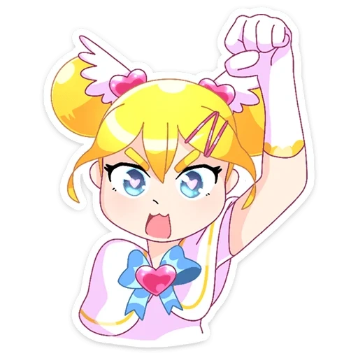 chibi, anime, emoticônes, tamiko