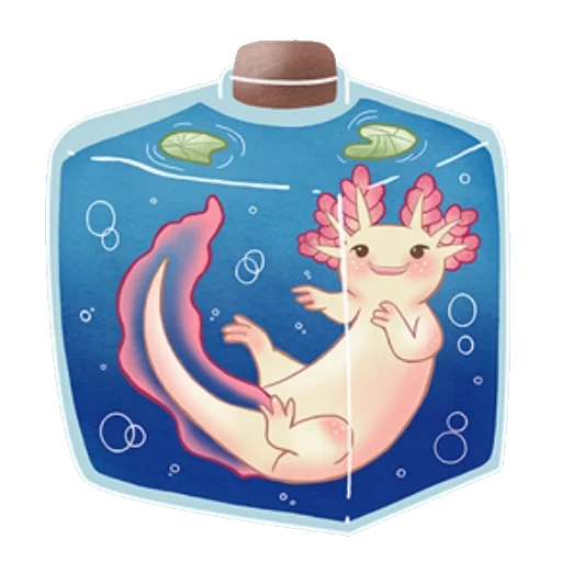axolotl, axolote, logo axolotle, axolotl aquarelle, gravity folz axolotle
