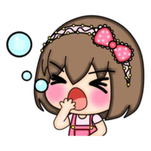 mimi, animation, expression, cure mojis, it's me gif
