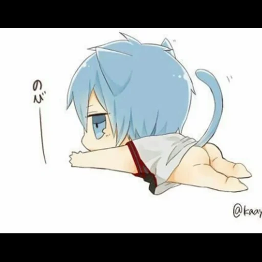 lovely anime, kuroko is not, akakuro chibi, anime characters