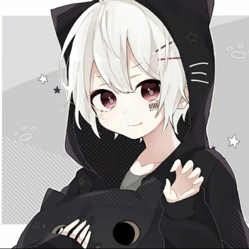 mafu mafu, ma fu ma futian, mafumafu anime, mafumafu neko kun, bewegung comic niedlich